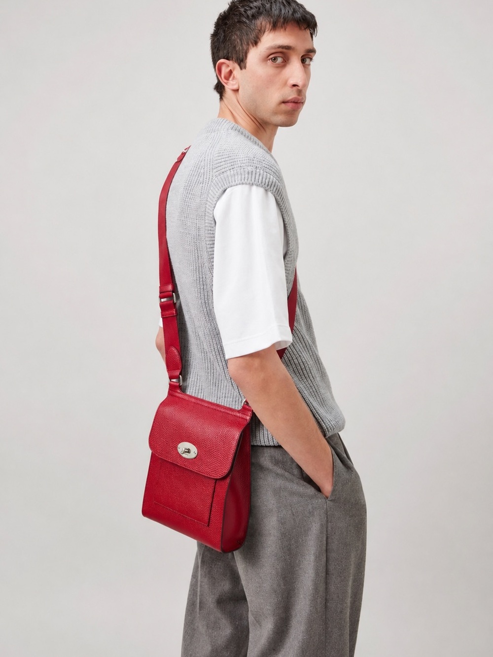 Mulberry Antony Small Messenger Crossbody Bag